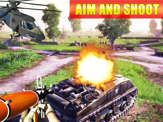 Bazooka Shooting Warefare Aircraft Fire Up Pro screenshot 3