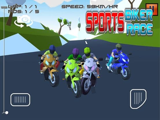 Sports Biker Race screenshot 5