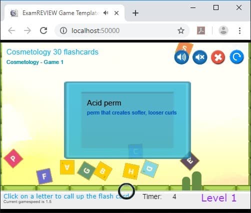 CramFLASH Cosmetology Exams Random Flashcard Apps screenshot 2