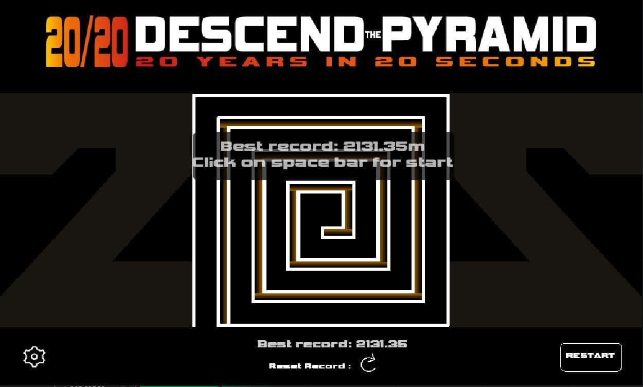 Descend the Pyramid (#GM20 Jam)