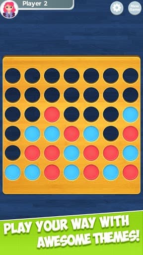 Four in a Row - Classic Connect Board Game! 4 Up! screenshot 3