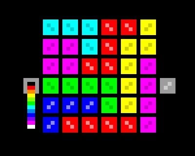 Three-step button mazes
