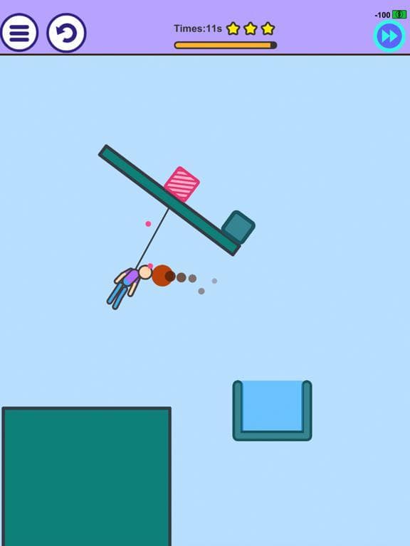 Man on Fire - Physics Game screenshot 2