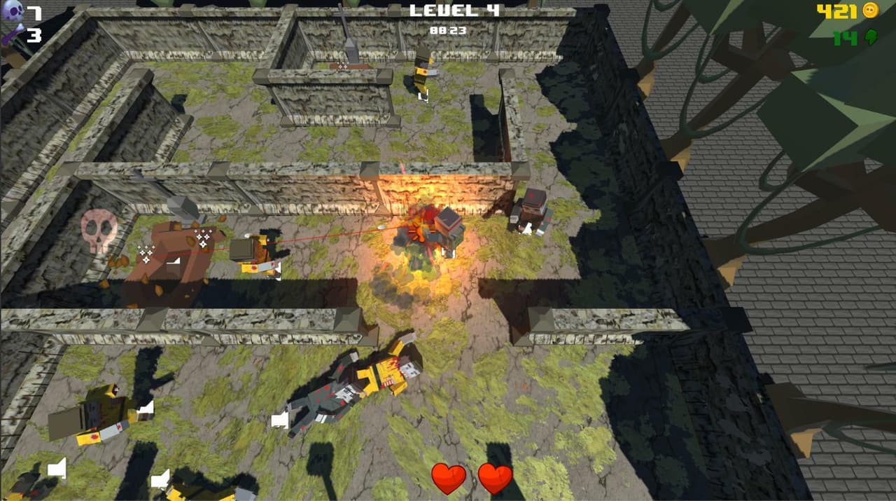 Simple Zombie Maze 3D screenshot 4
