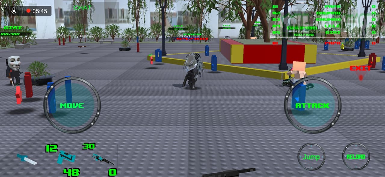 Battle of squares