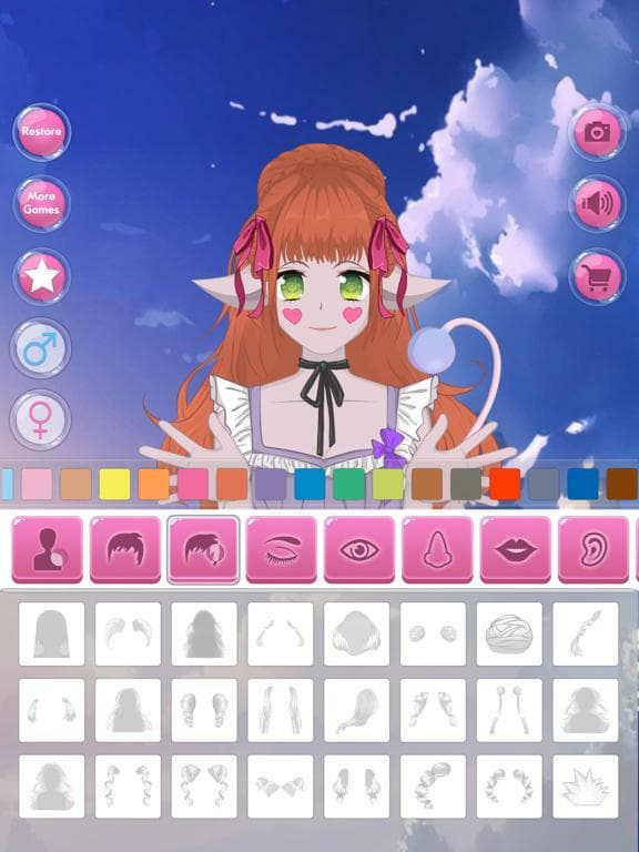 Anime Avatar - Face Maker screenshot 6
