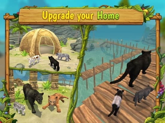 Panther Family Sim: Jungle screenshot 5
