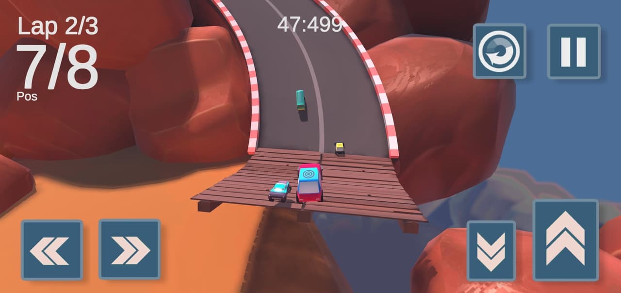 Track racing battle simulator screenshot 3