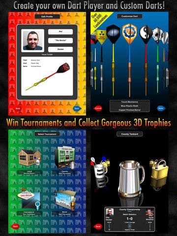 Bulls i 3D Darts HD screenshot 3