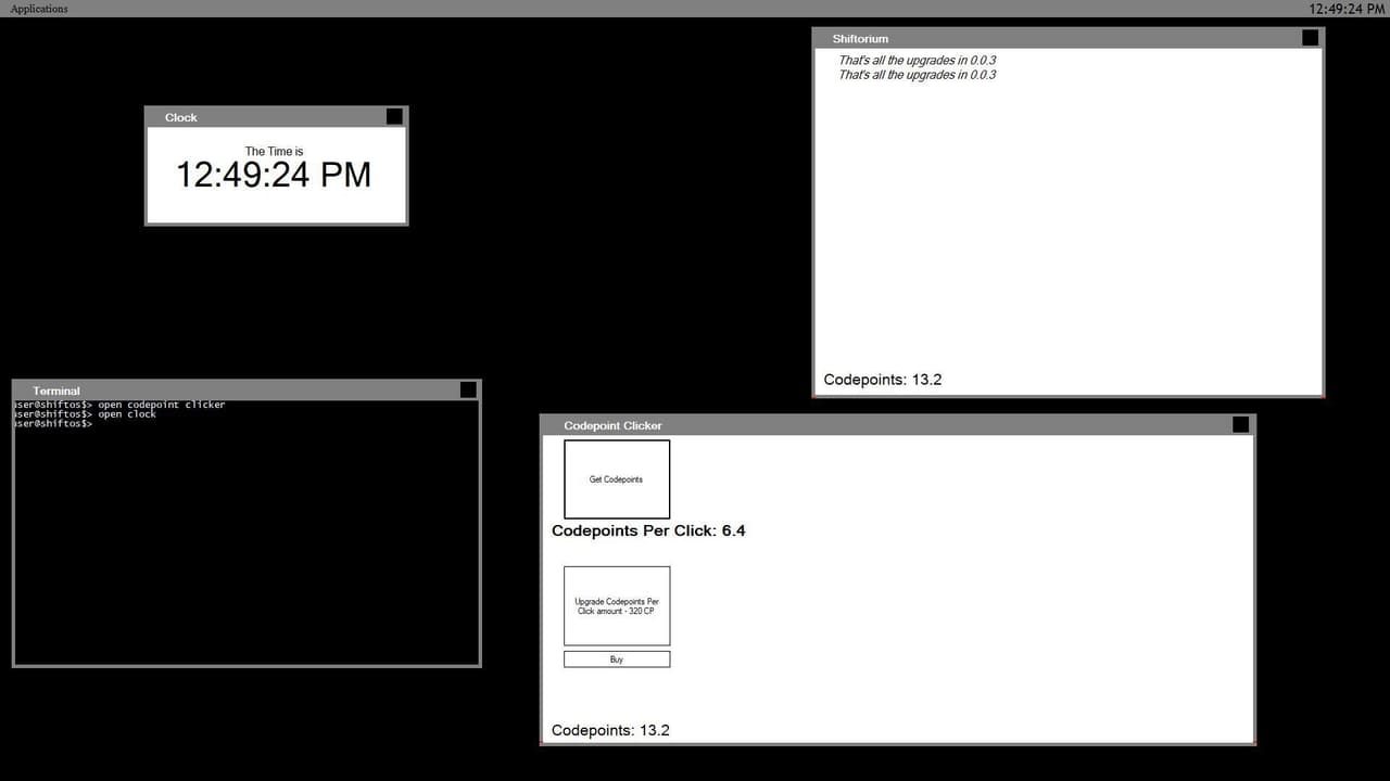 ShiftOS Remade screenshot 6