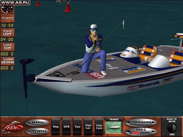 FLW Tour Professional Bass Tournament 2000 screenshot 3