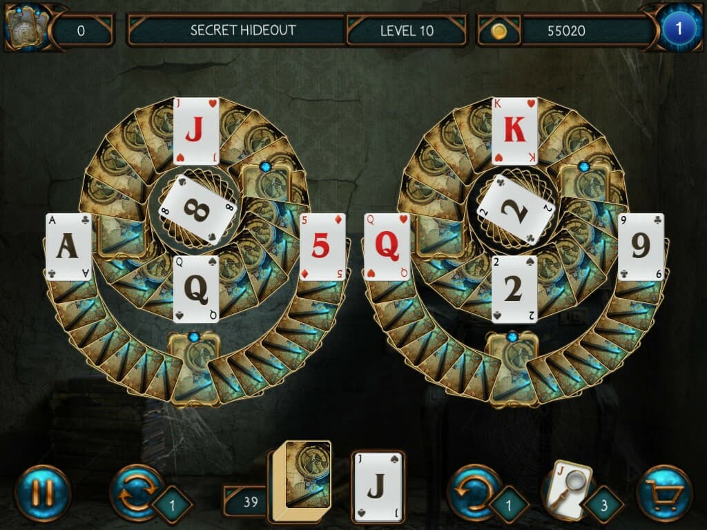Detective Solitaire: Inspector Magic And The Forbidden Magic screenshot 2