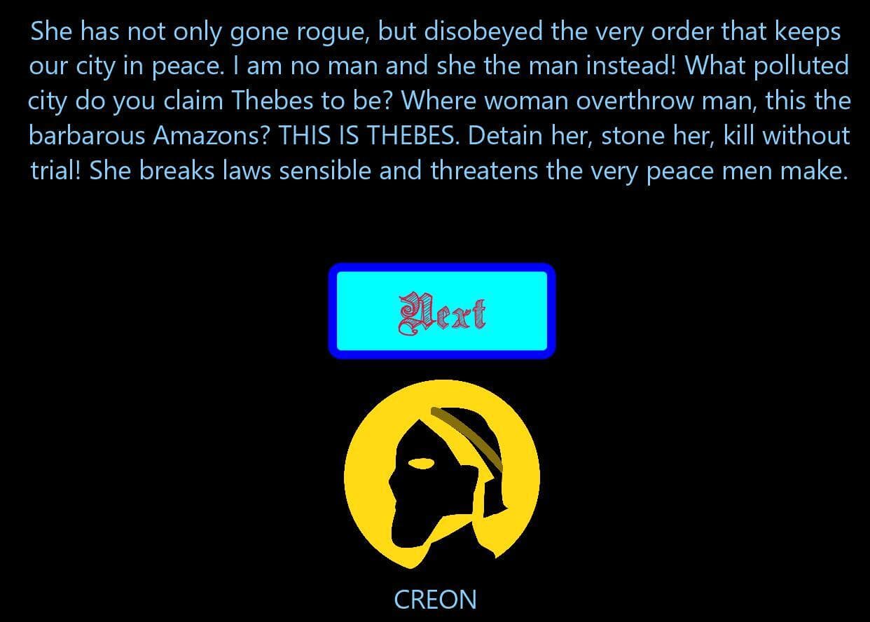 Antigone Dilemma screenshot 5