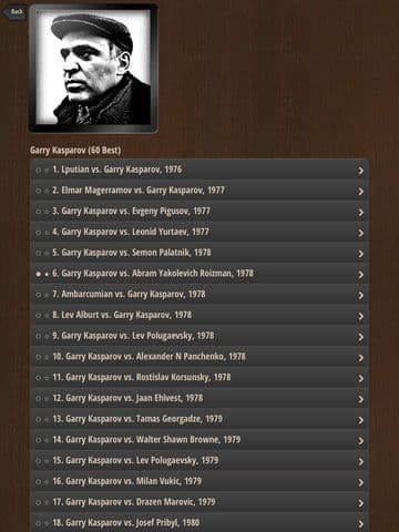 Garry Kasparovs Greatest Chess Games screenshot 4