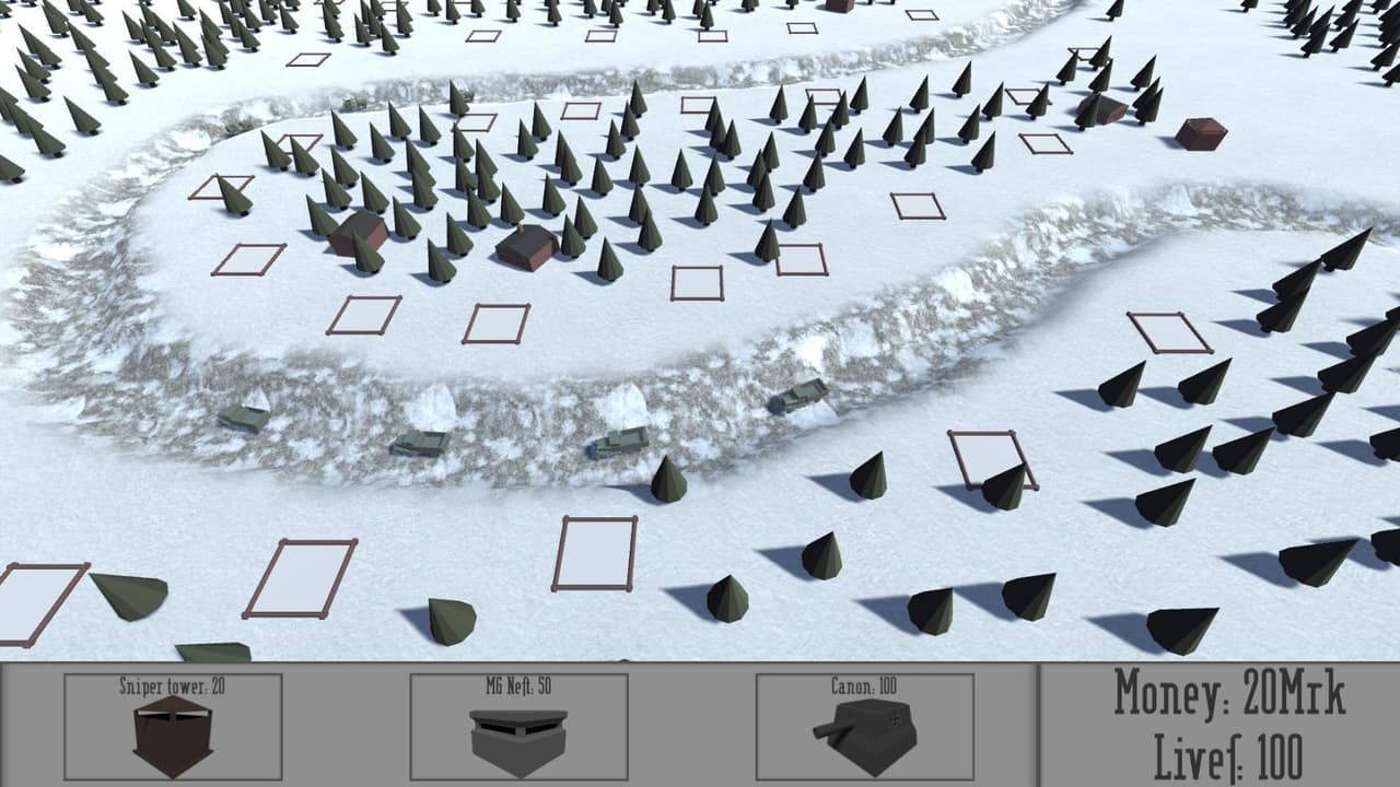 Winter war tower defence