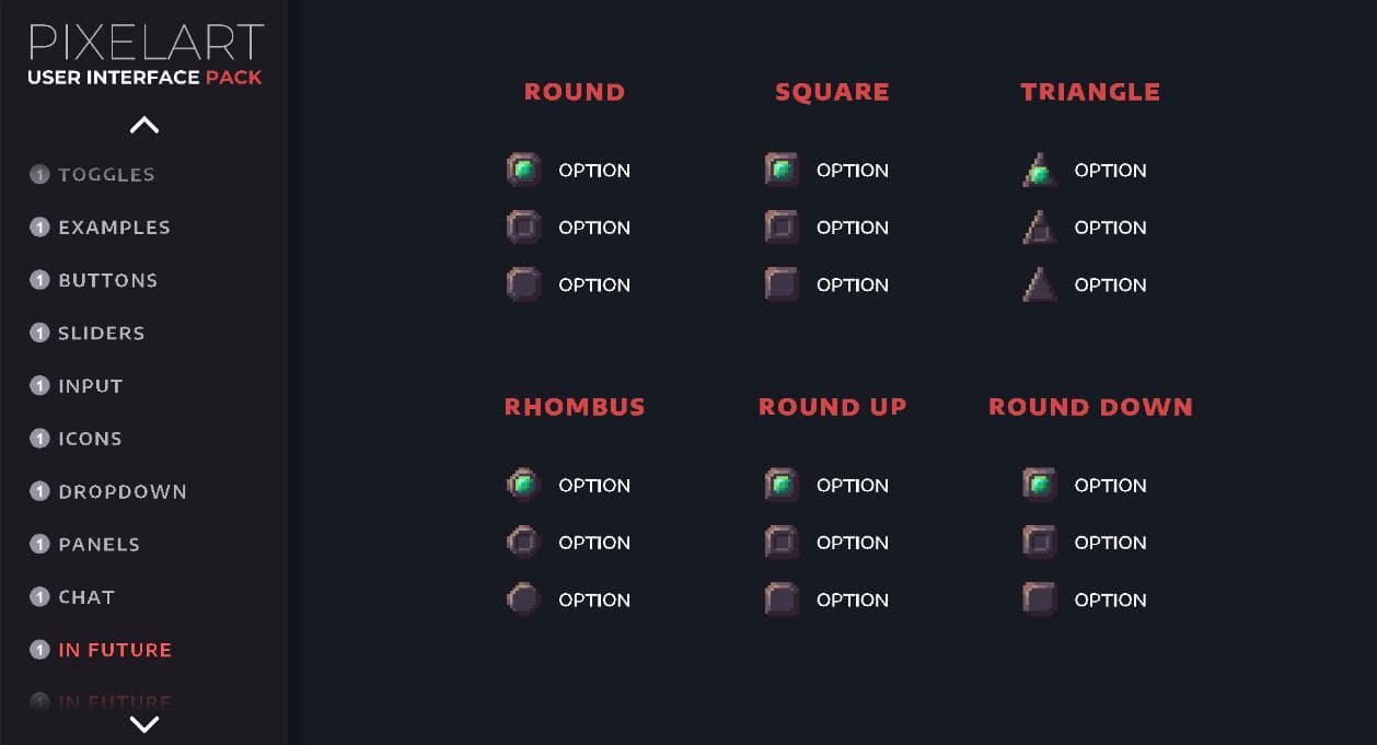 Supreme Interface Pixelart UI Pack screenshot 4