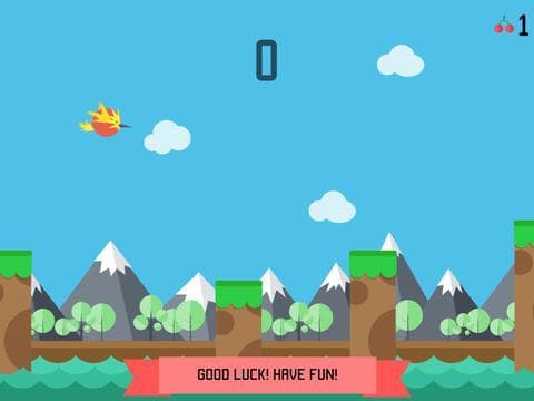 The Flappy Bouncing Bird: the new classic original sliding bird game screenshot 5