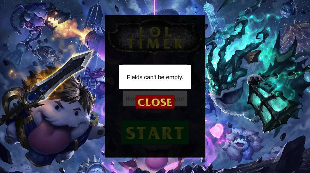 LOL Timer