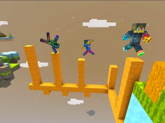 Craft Parkour: 3D Blocky Race screenshot 5