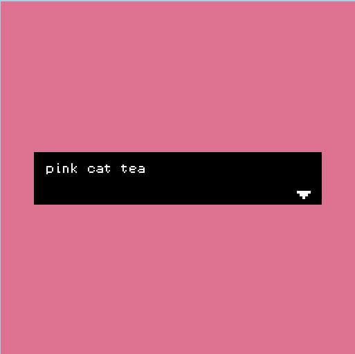 pink, cat, tea