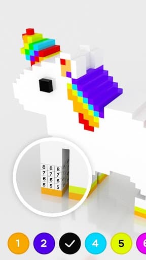 Number Coloring – 3D No.Draw screenshot 3