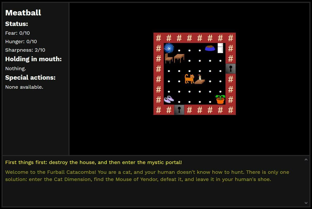 Furball Catacombs screenshot 2