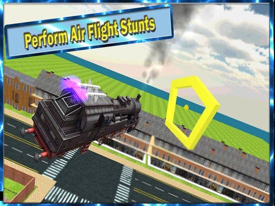 Steam Train 2016 – A Flying Train Conductor World of Supertrains and Skydiving Locomotives screenshot 4