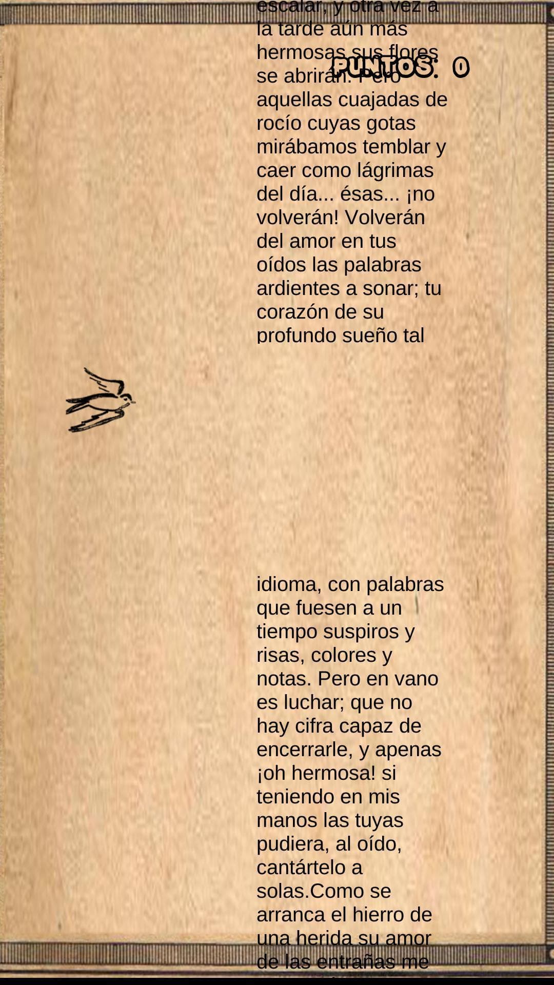 Bécquer Bird screenshot 3