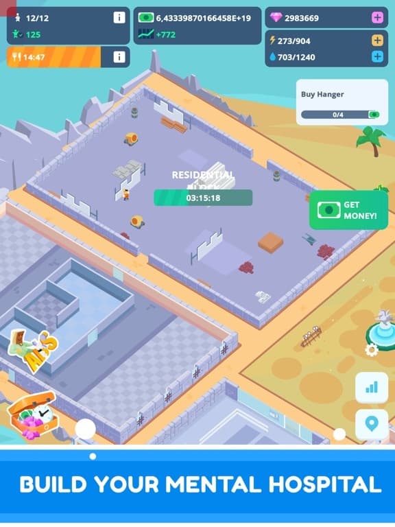 Idle Mental Hospital Tycoon screenshot 2