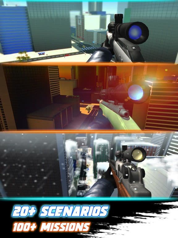 Sniper 3D Silent Assassin: Gun Shooting Free Game screenshot 5
