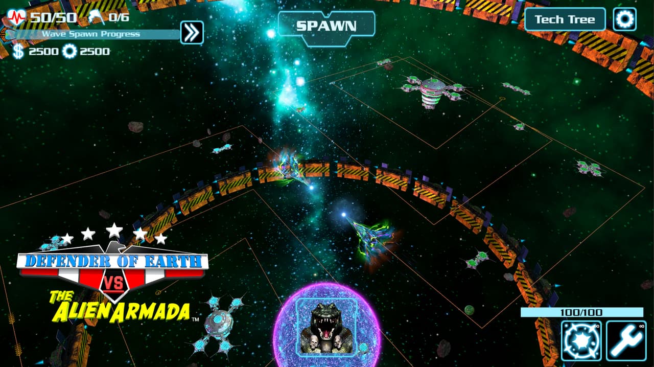 DEFENDER OF EARTH VS THE ALIEN ARMADA screenshot 3