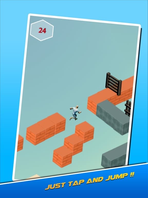 Running Man Jump - Can You Challenge Jumper Hurdle Game screenshot 6