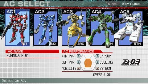 Armored Core: Formula Front - Extreme Battle screenshot 3