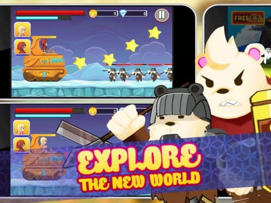 Princess Girls Shooting Enemies Games Pro screenshot 3