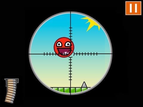 Bouncing Red-Ball Sniper Drop Game - The Top Fun Spikes Shooter Games For Teens Boys & Kids Free