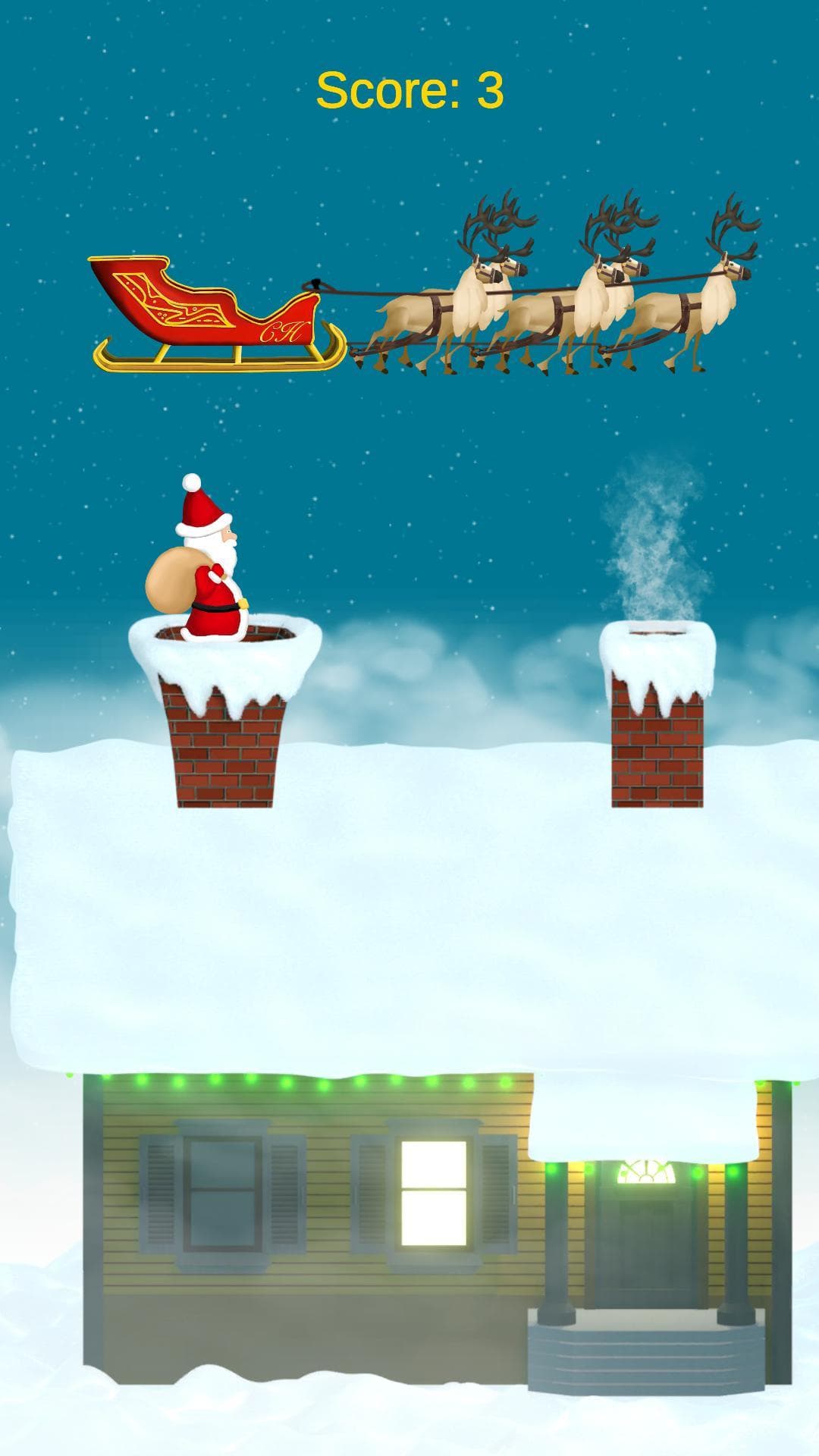 Chimney Hop - Santa Present Delivery screenshot 3