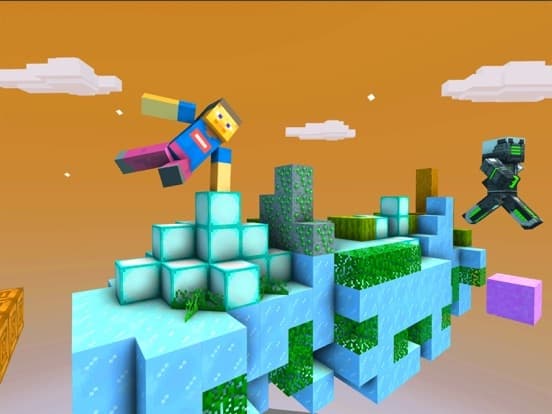 Craft Parkour: 3D Blocky Race screenshot 3