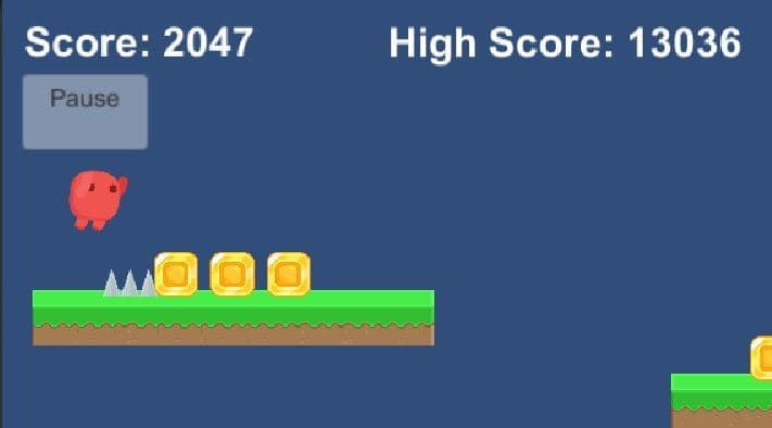 A curious endless runner game screenshot 3