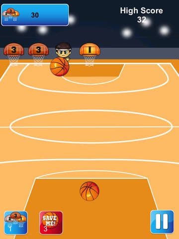 Basketball - 3 Point Hoops screenshot 5