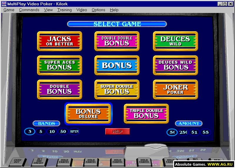 MultiPlay Video Poker