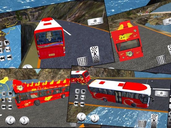 OffRoad Tourist Bus Sim 2018 screenshot 2