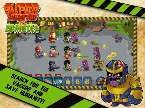 Super.Hero Defense Game for Bat.man V Super.man