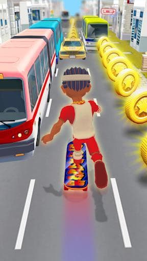 Skater Rush - Endless Skateboard Game screenshot 6