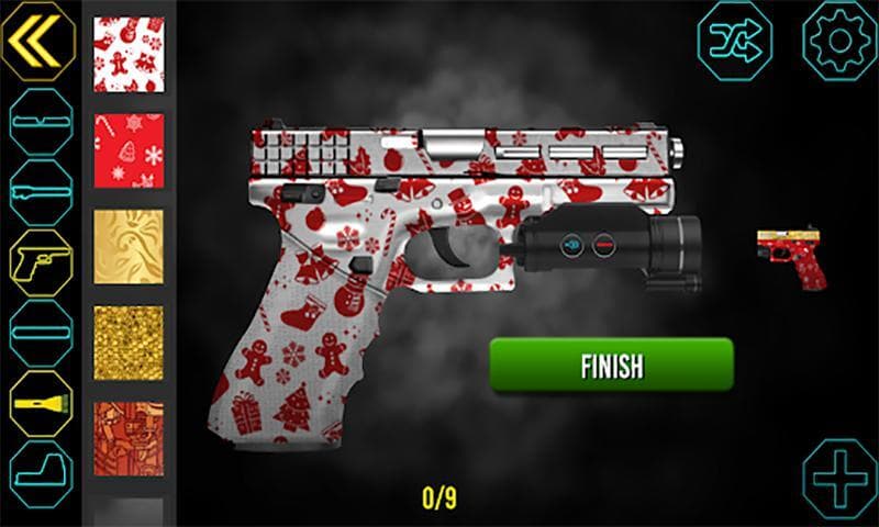 Gun Builder Custom Guns - Shooting Range Game (gravitycode) screenshot 5