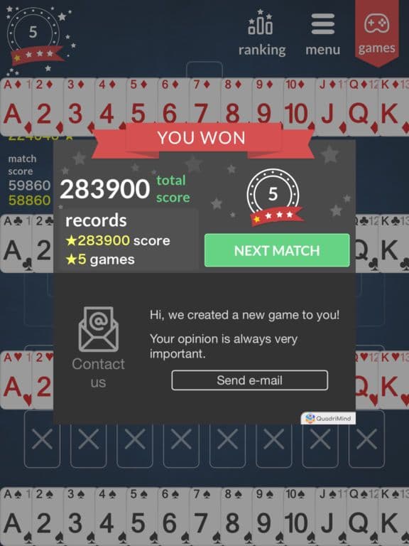 Everest Solitaire - iEverest screenshot 4