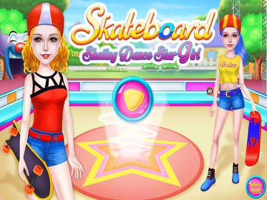 Skateboard Skating Girl screenshot 2