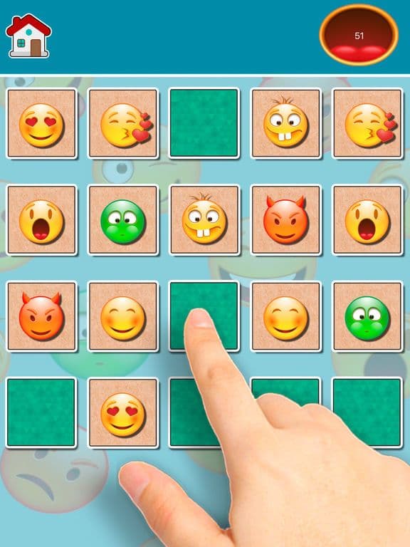 Emojis Find the Pairs Learning & memo Game
