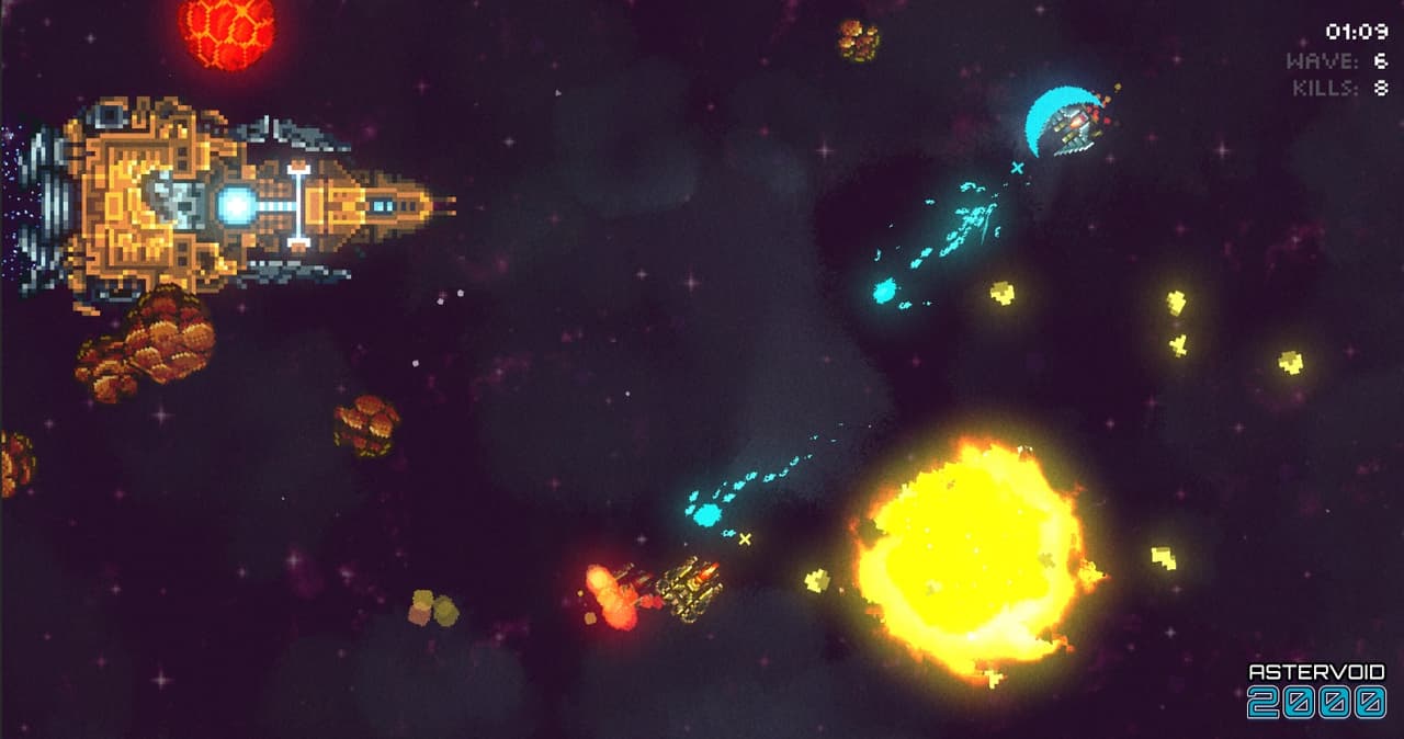 Astervoid 2000 (itch) screenshot 4