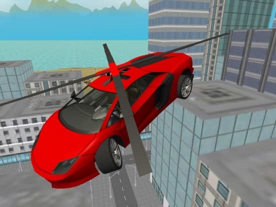 San Andreas Helicopter Car Flying 3D Free screenshot 4