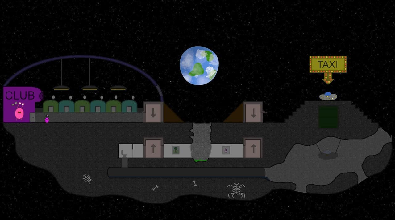 SPACE TAXI (itch) (radzios) screenshot 2